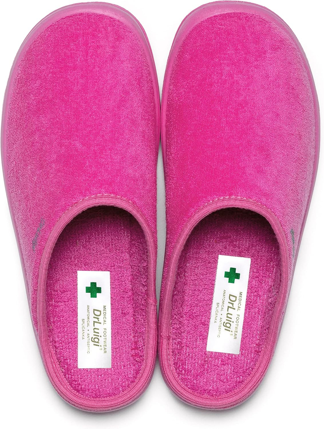 Medical Slippers for Women - Memory Foam Shoes Indoor Outdoor Italian Cotton - Made in EU - Relieves Pressure, Improves Peripheral Blood Circulation