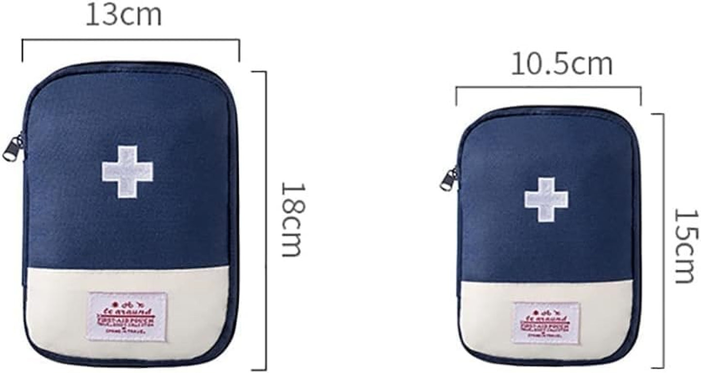4Pcs Empty Travel Mini First Aid Pouch, Portable Outdoor First Aid Medical Re...