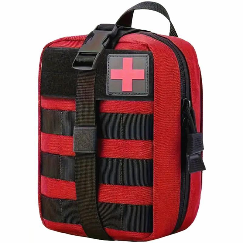 Tactical Rip-Away First-Aid Pouch, Emergency Medical Bag, Multifunctional Storage Bag for Outdoor Camping & Hiking, Outdoor Tools, Summer Gift