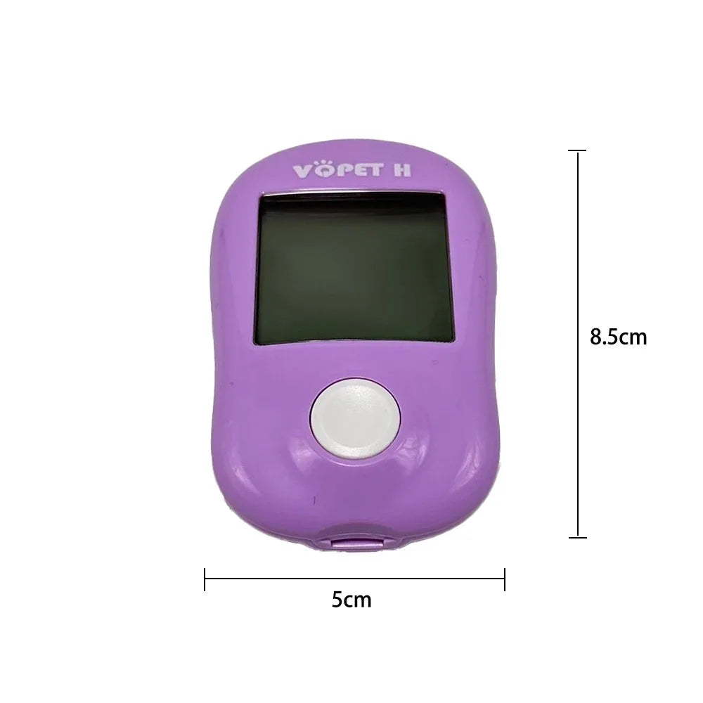 Blood Glucose Meter Blood Glucose Monitoring System for Pet Use Professional Diabetes Management for Pets Accessories Clinic
