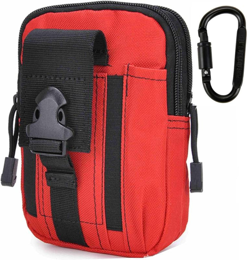 Tactical Waist Pouch EDC Molle Waist Bag Belt Phone Pouch Holster Purse Carrying Pouch for Smartphone, Tools DOUN