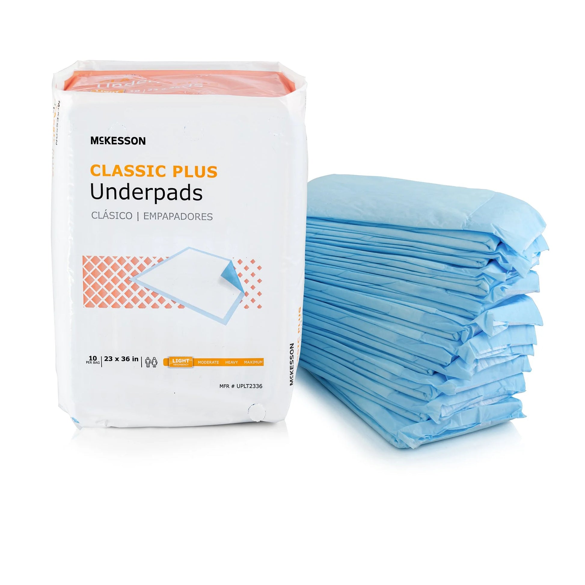 Classic Underpads, Light Incontinence Absorbency - 23 in X 36 In, 150 Ct